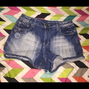 High waisted shorts